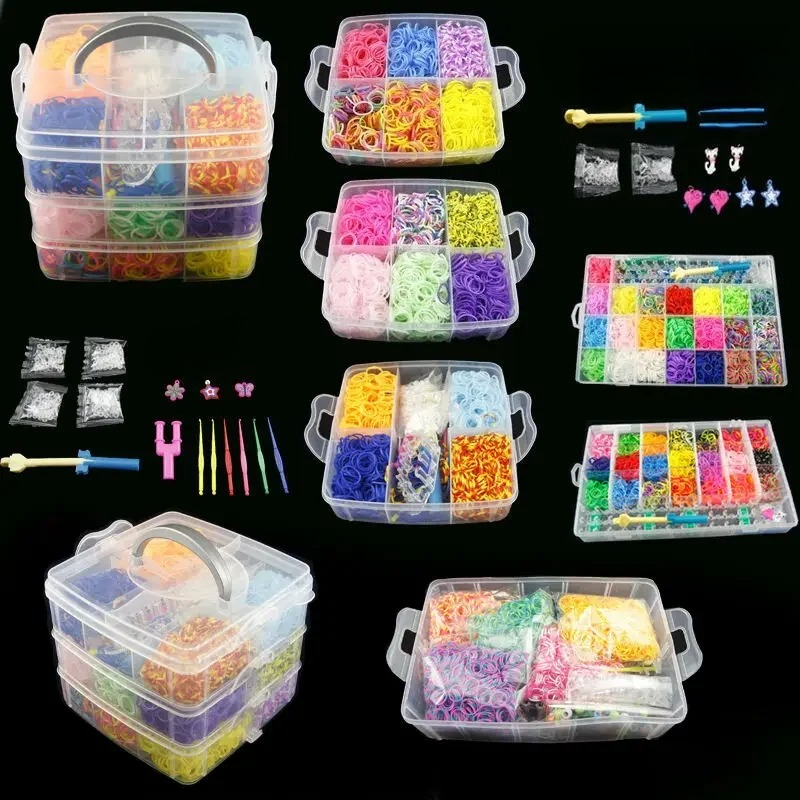 Musical Instrument Jewelry - Rubber Bands Weaving Set DIY Toys