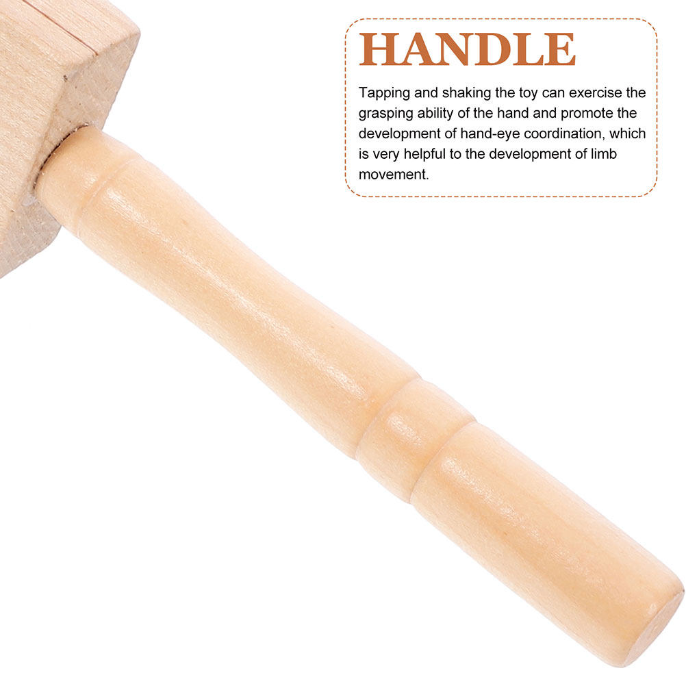 2Pcs Wooden Shaking Bell Percu - A Musical Instrument You Shake recension och pris