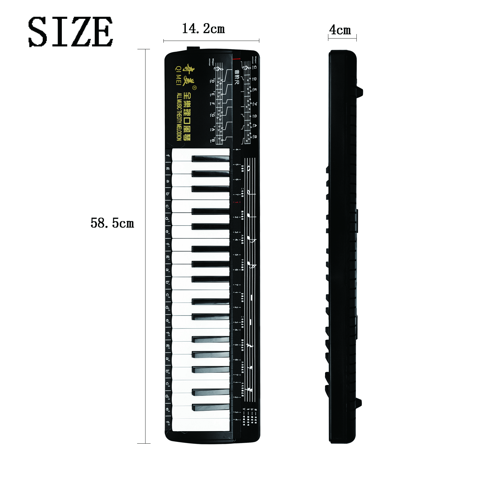 QIMEI 37 Keys Melodica Piano K - Musical Instrument Melodica recension och pris