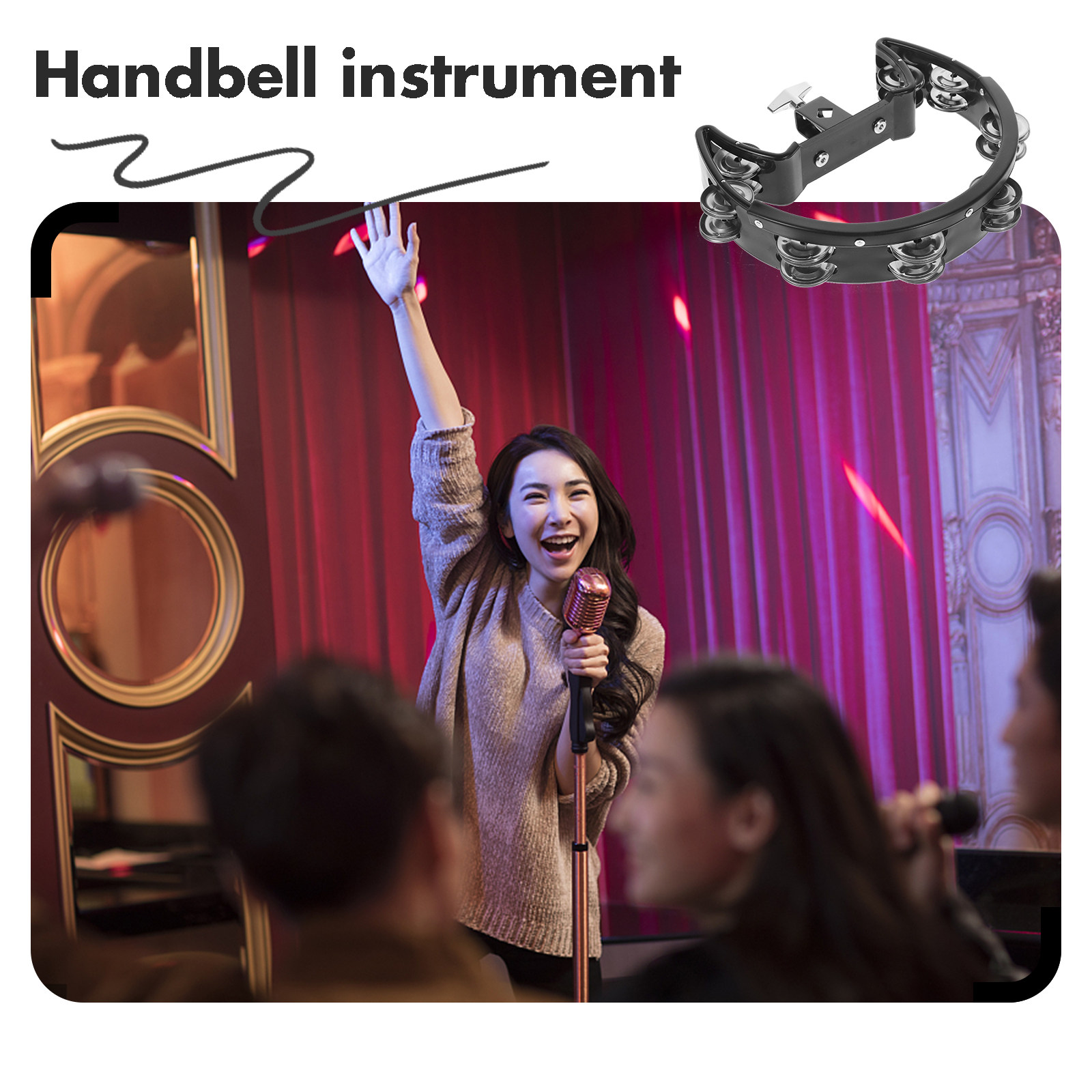 Hand Bell Instrument Portable  - A Musical Instrument You Shake recension och pris