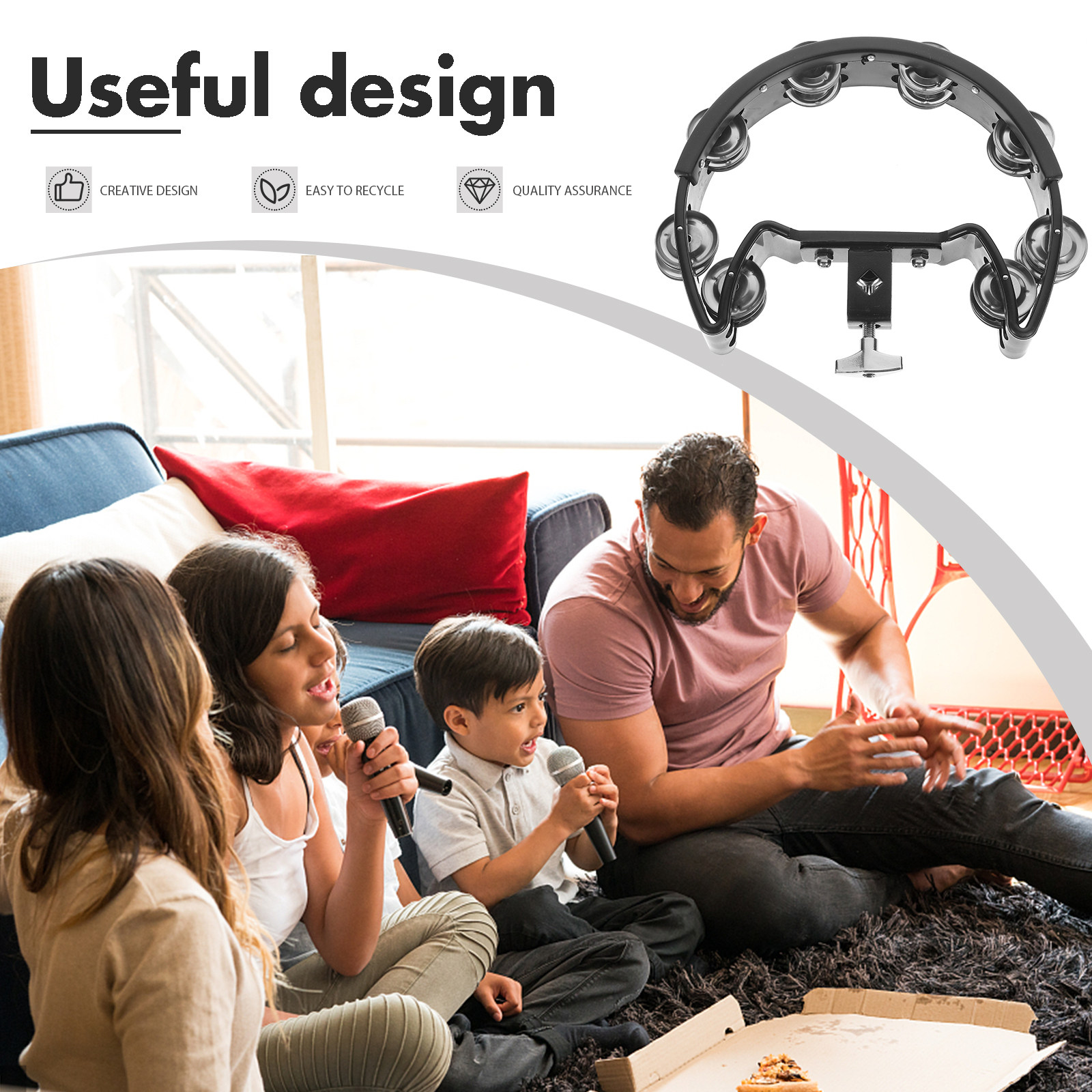 Hand Bell Instrument Portable  - A Musical Instrument You Shake recension och pris
