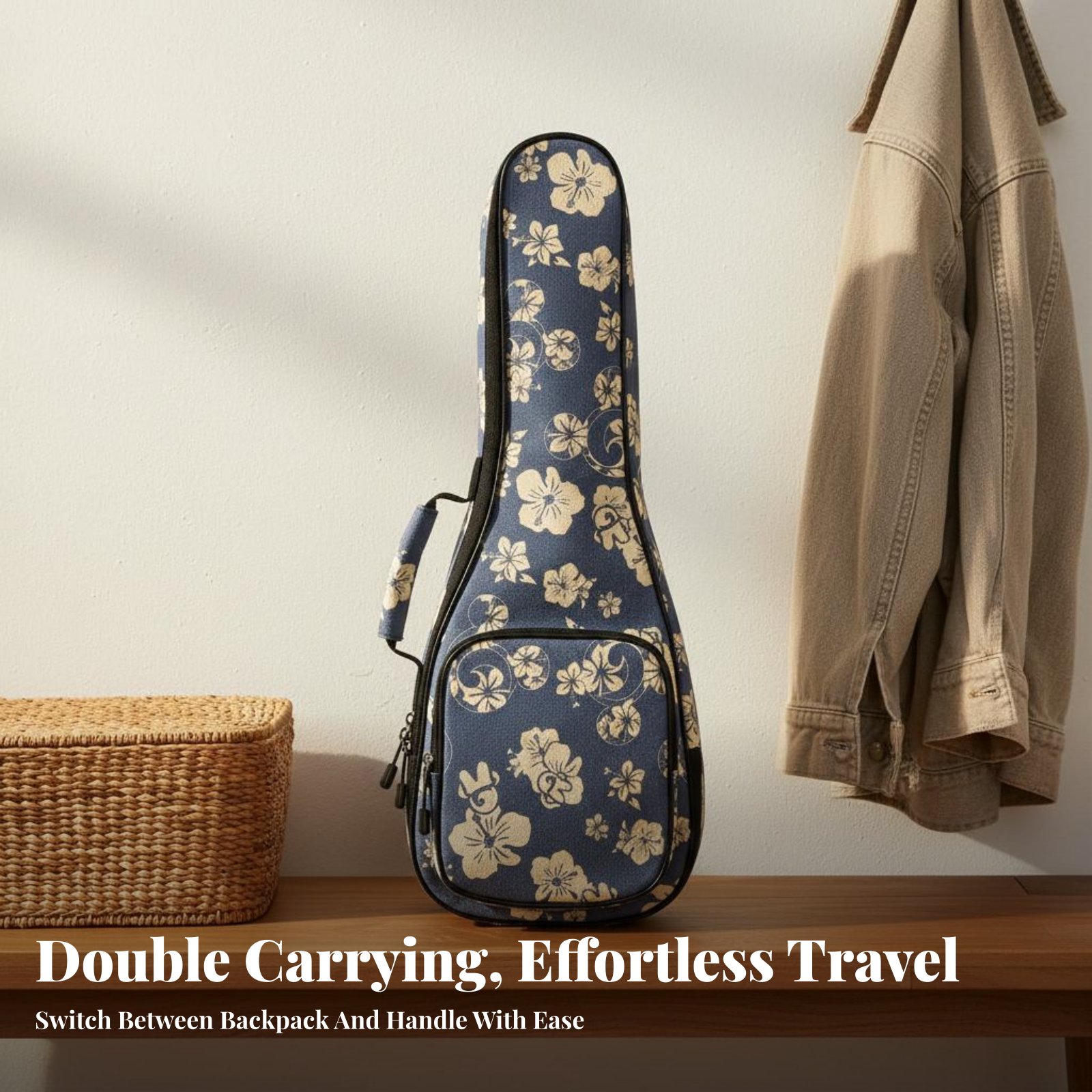 Ukulele Bag Adjustable Shoulde - Musical Instrument Music recension och pris