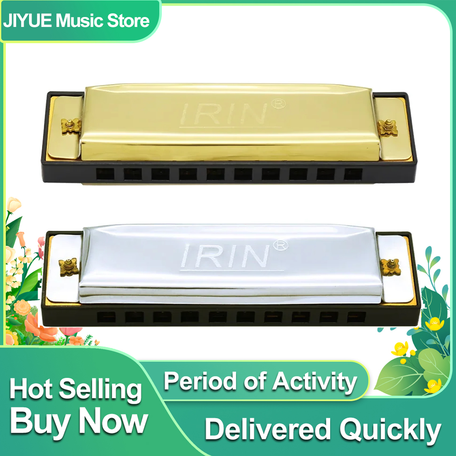 IRIN Harmonica 10 Hole 20 Tone - Musical Instruments Names recension och pris