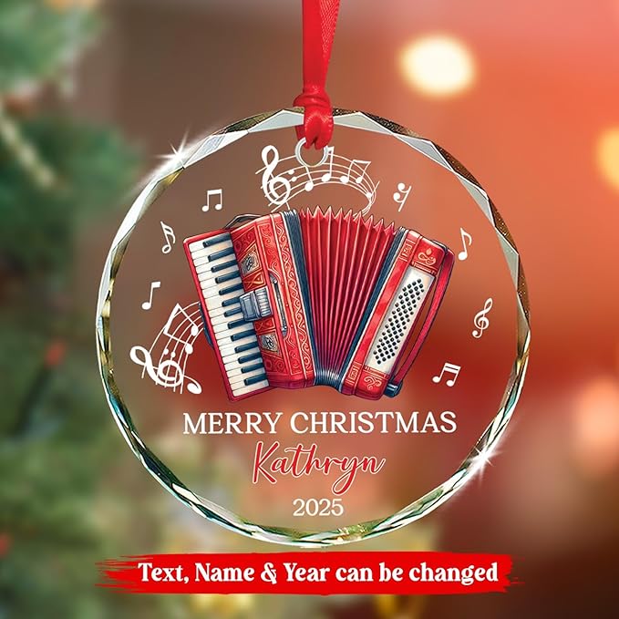 Accordion Lover Christmas Orna - Musical Instruments Names recension och pris