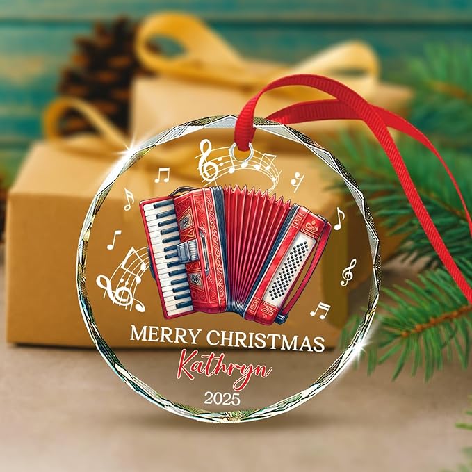 Accordion Lover Christmas Orna - Musical Instruments Names recension och pris