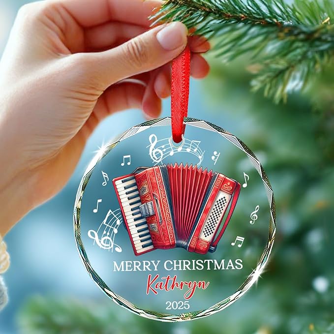 Accordion Lover Christmas Orna - Musical Instruments Names recension och pris