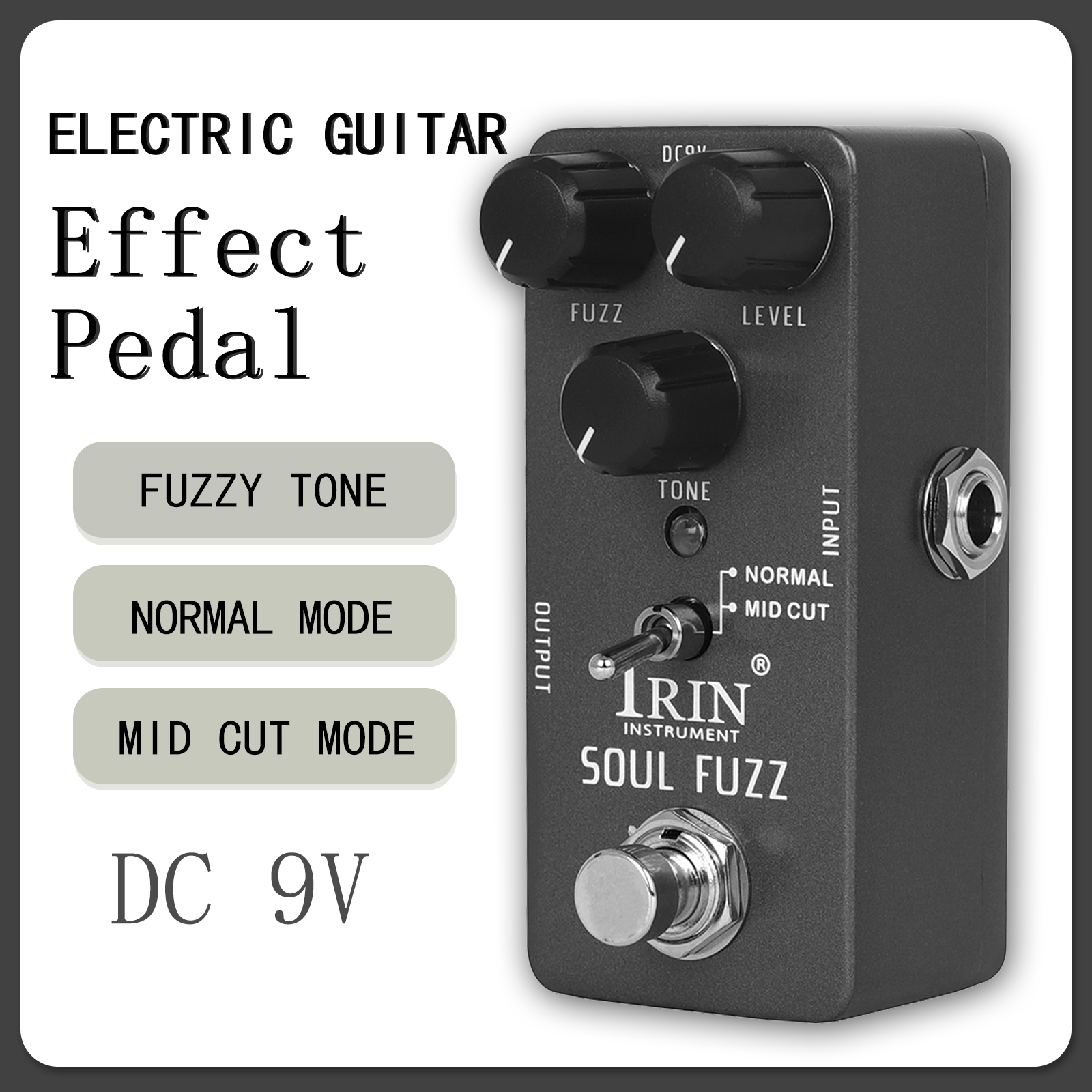 IRIN RS-11 Soul Fuzz Guitar Ef - Celesta Musical Instrument recension och pris
