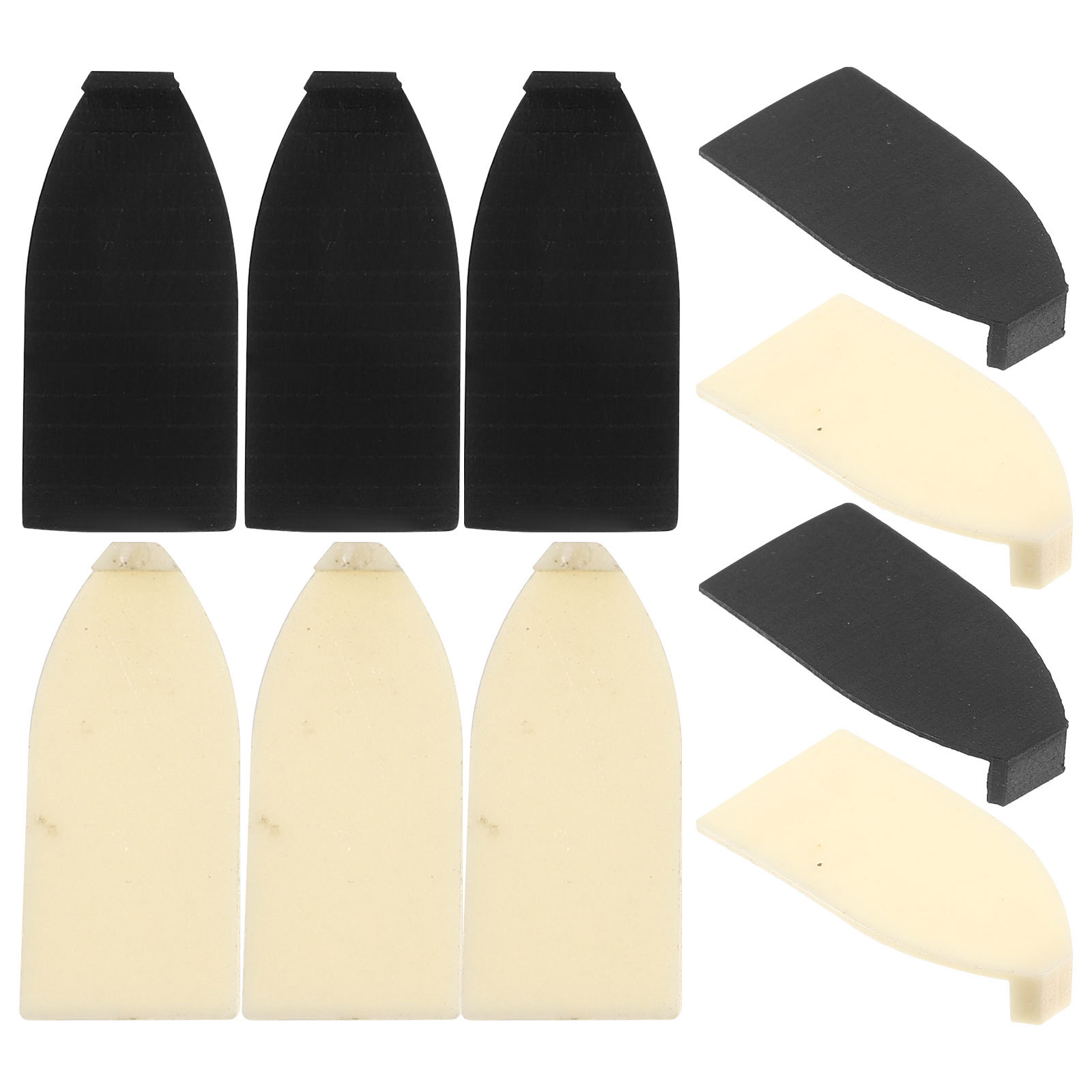 10Pcs Violin Bow Pads Plastic  - Musical Instrument Veena recension och pris