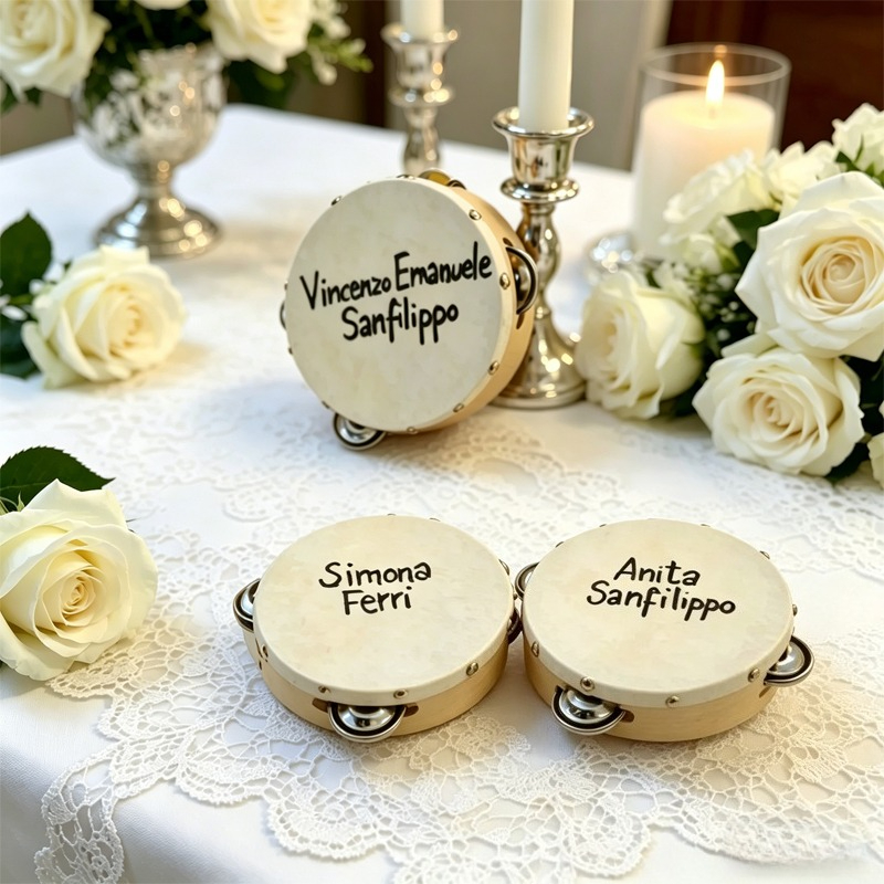 3/5PCS ﻿ Wedding Tambourine Dr - Musical Instruments Names recension och pris