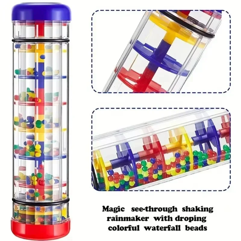 Rainbow Hourglass Rain Stick R - A Musical Instrument You Shake recension och pris