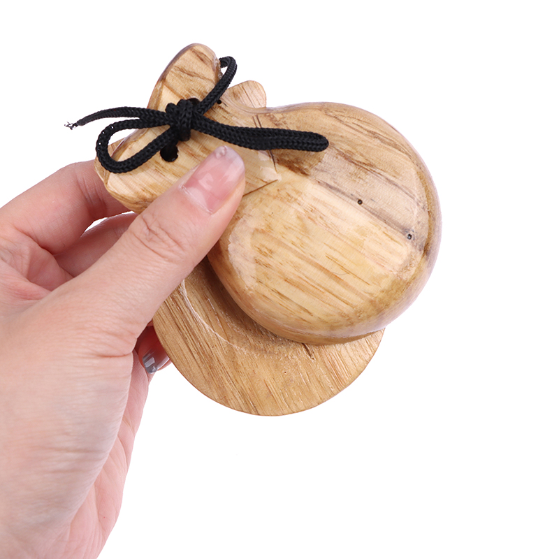 2Pcs Traditional Castanet Wood - Castanet Flamenco recension och pris