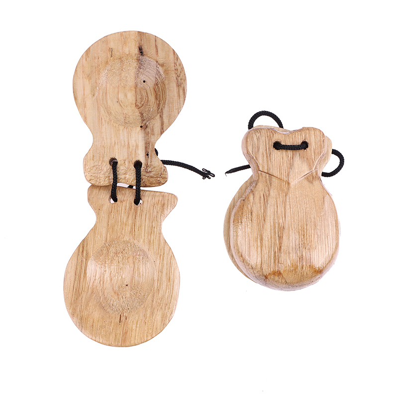 2Pcs Traditional Castanet Wood - Castanet Flamenco recension och pris