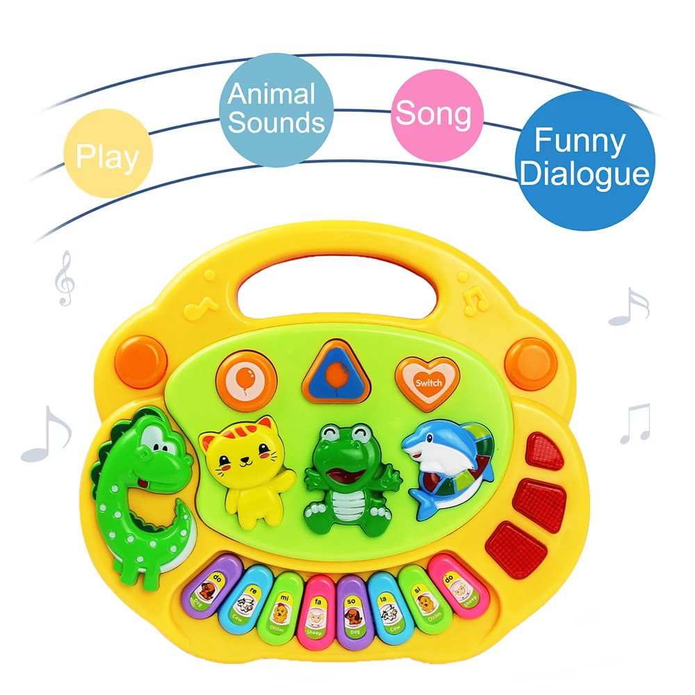 Kids Cartoon Piano Keyboard Ga - Musical Instruments Names recension och pris