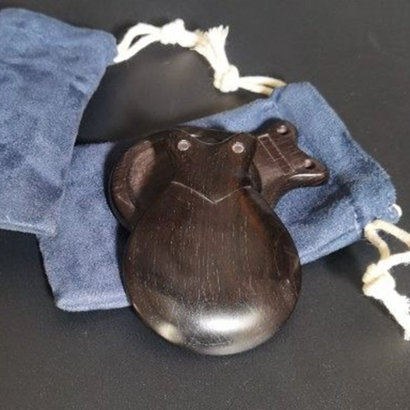Ebony Handmade Castanets Begin - Castanet Flamenco recension och pris