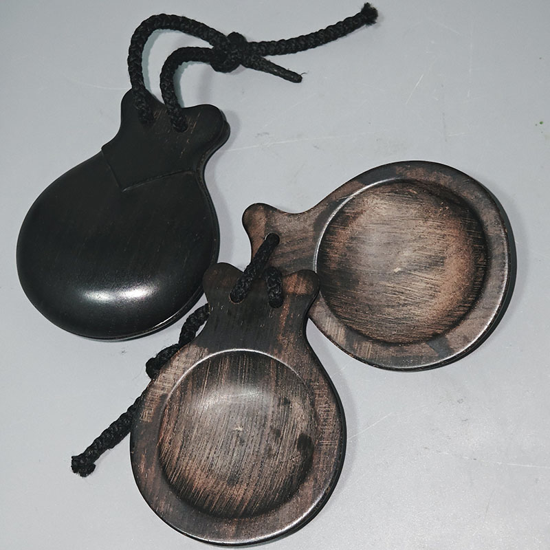 Ebony Handmade Castanets Begin - Castanet Flamenco recension och pris