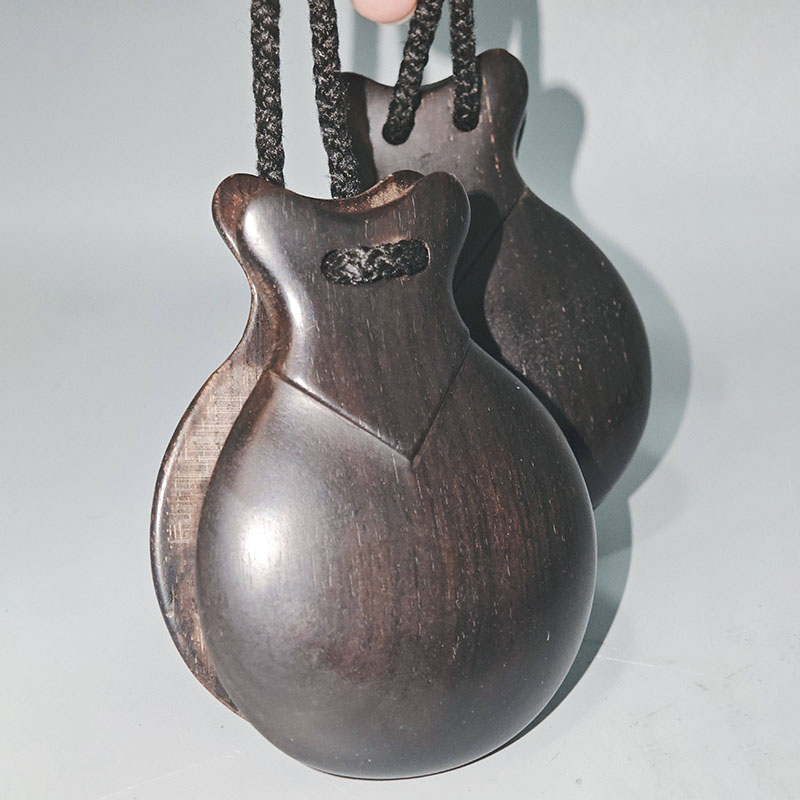 Ebony Handmade Castanets Begin - Castanet Flamenco recension och pris