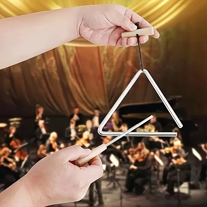 1pc Professional Triangle Inst - Triangle Beater Music recension och pris