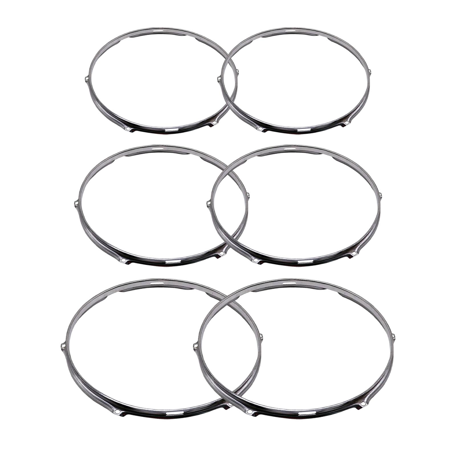 6 Hole Drum Hoop Steel Snare D - Musical Instrument Jewelry recension och pris