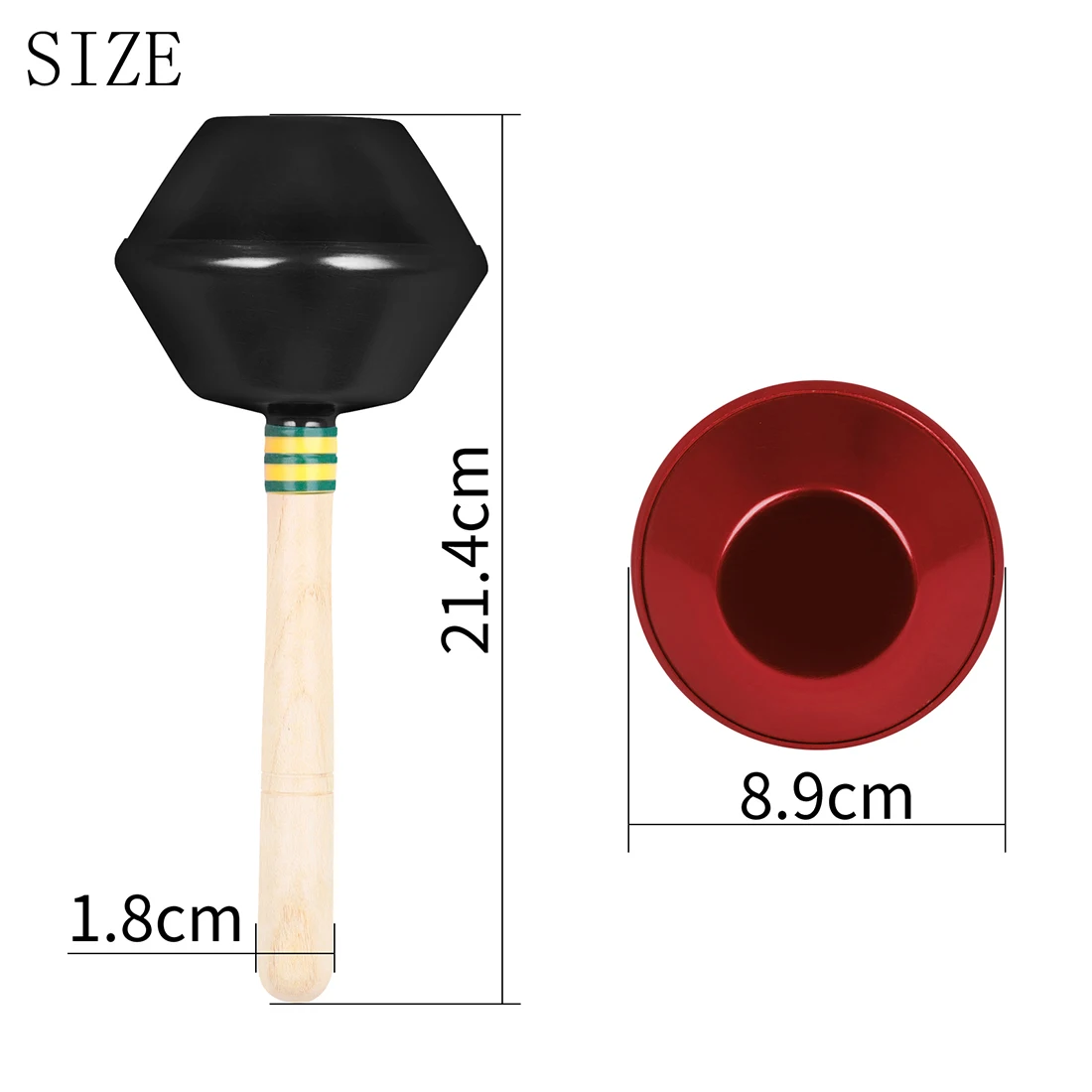 IRIN Orff Sand Hammer Wooden H - A Musical Instrument You Shake recension och pris