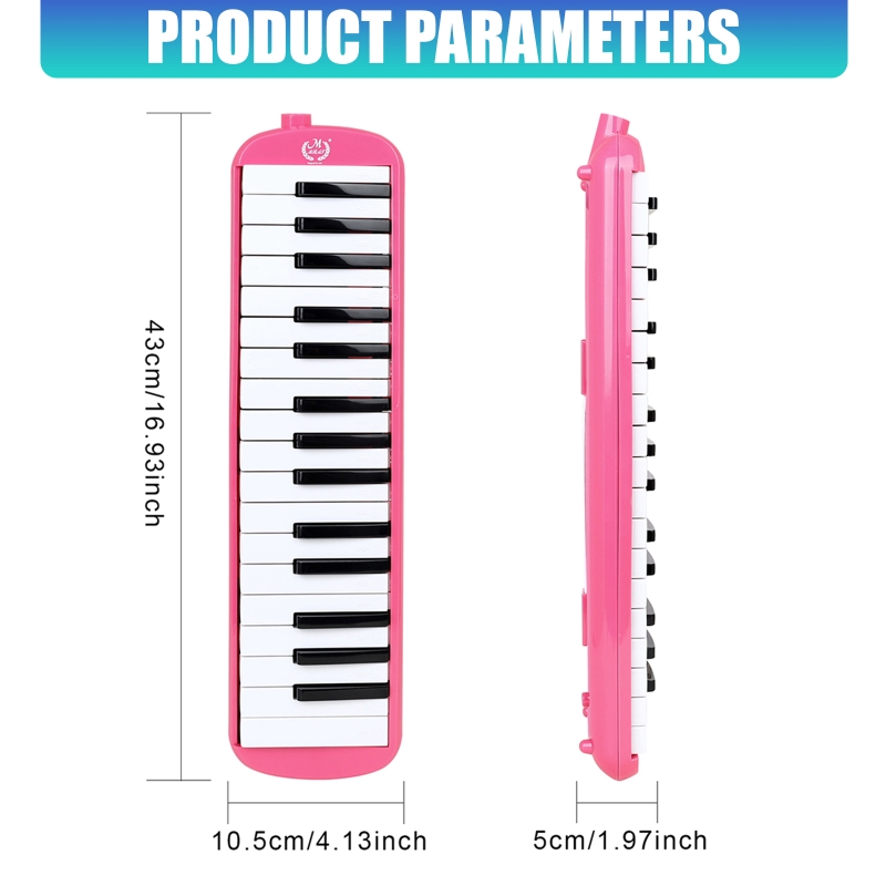 Artillux 32 Keys Melodica Bran - Musical Instrument Melodica recension och pris