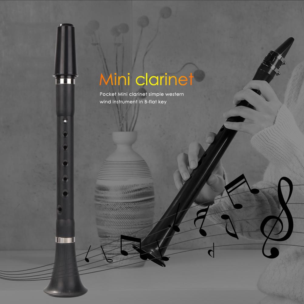 Mini Bb B Flat Clarinet Lightw - Musical Instrument Theremin recension och pris