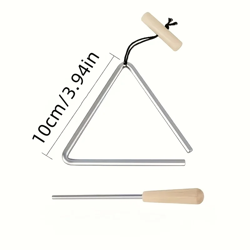 1pc Professional Triangle Inst - Triangle Beater Music recension och pris