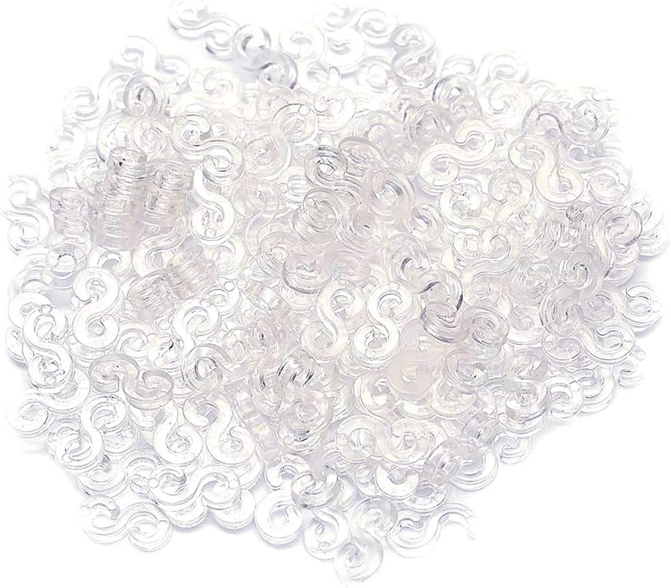 300Pcs S Clips Rubber Band Cli - Musical Instrument Jewelry recension och pris