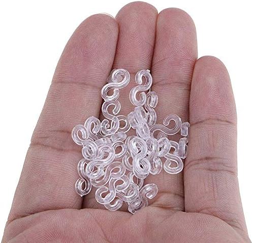 300Pcs S Clips Rubber Band Cli - Musical Instrument Jewelry recension och pris