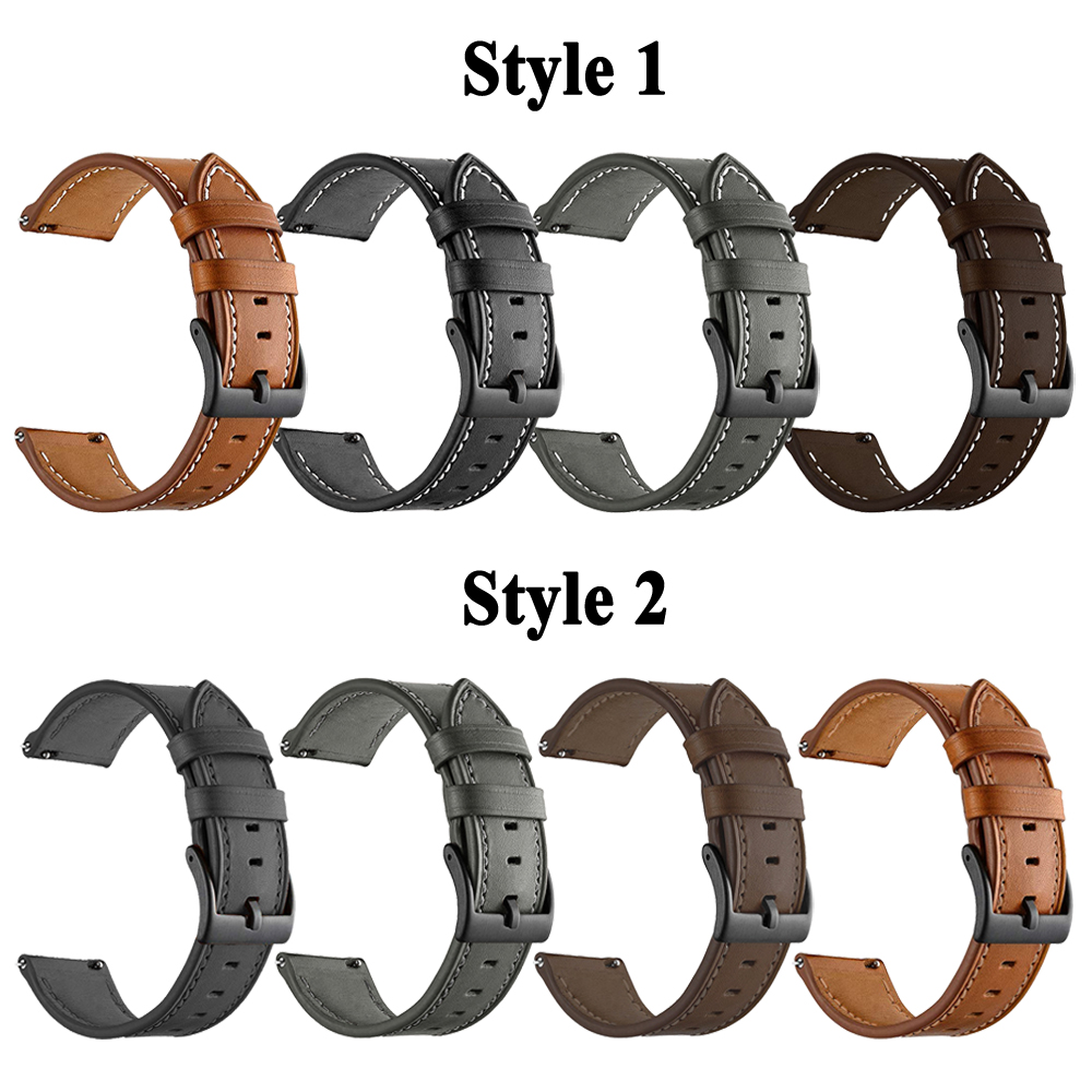 22mm Leather Strap For Garmin  - Musical Instrument Jewelry recension och pris