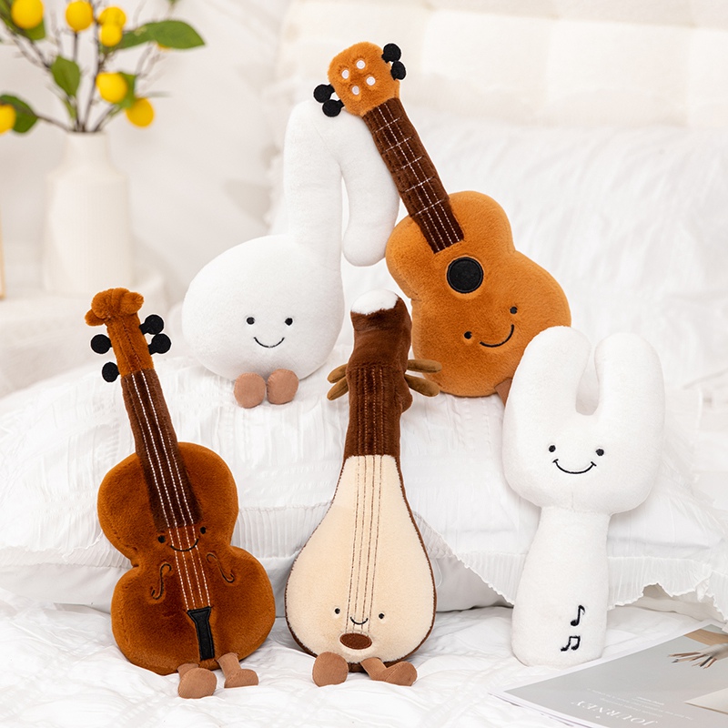 Cute Musical Plush Toy Soft Vi - Musical Instrument Veena recension och pris