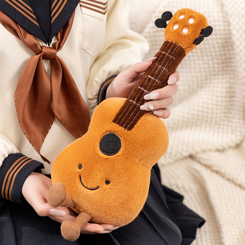 Cute Musical Plush Toy Soft Vi - Musical Instrument Veena recension och pris