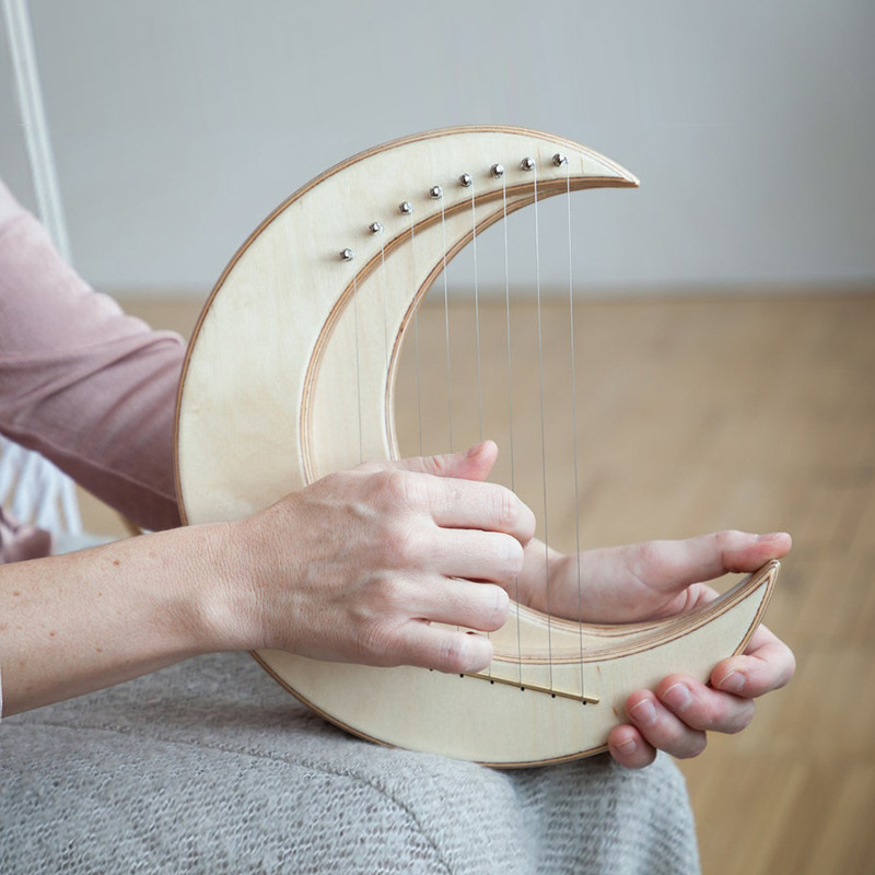 Portable Harp 15-string Lyre B - Musical Instrument Lyre recension och pris