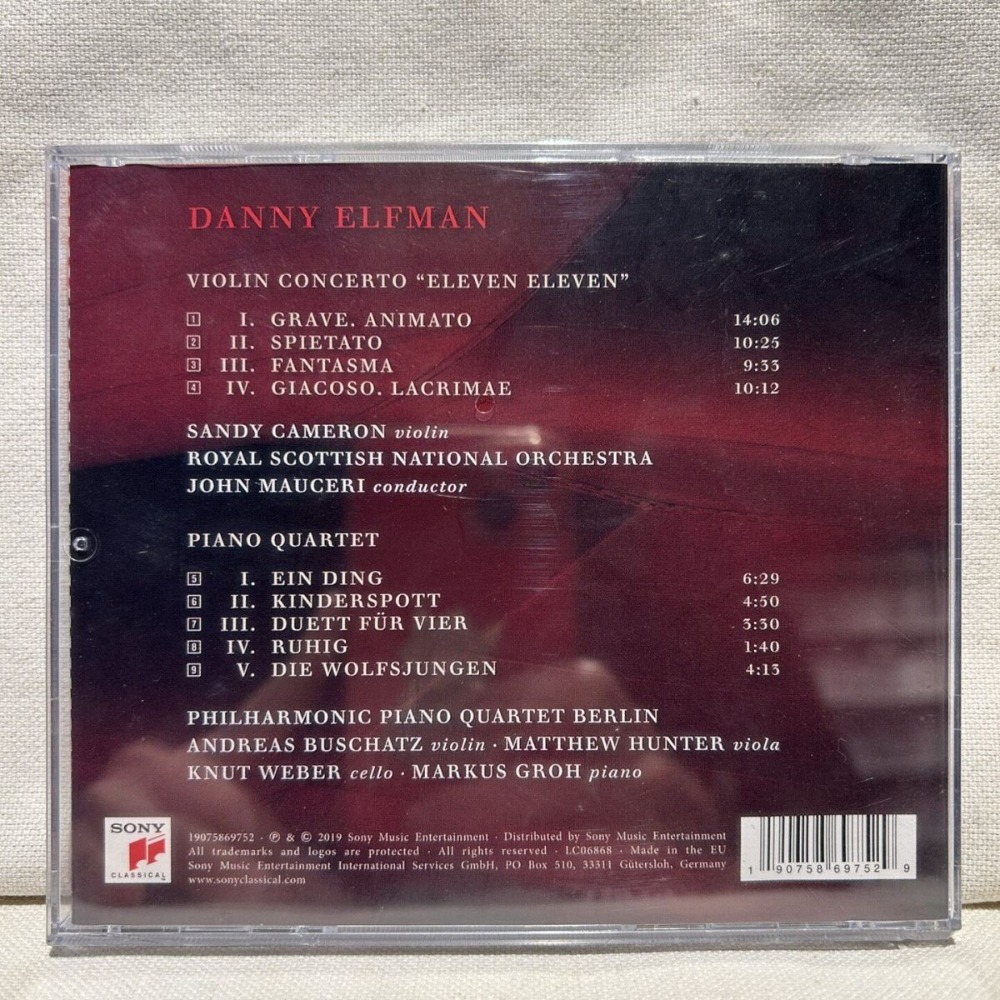 Danny Elfman Violin Concerto M - Musical Instrument Music recension och pris