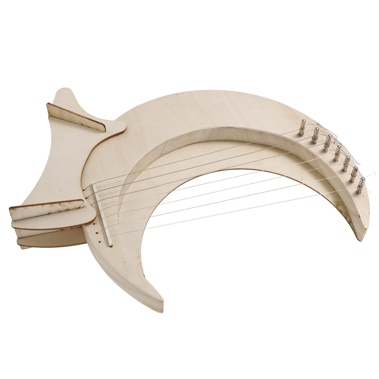 1Set Lyre Harp Wooden Moon Sha - Musical Instrument Lyre recension och pris