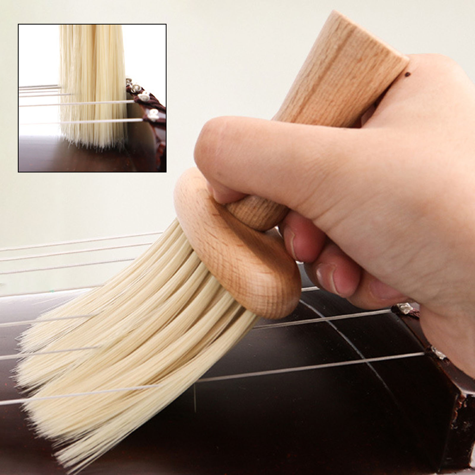 Guzheng Cleaning Brush Soft Br - Musical Instrument Veena recension och pris