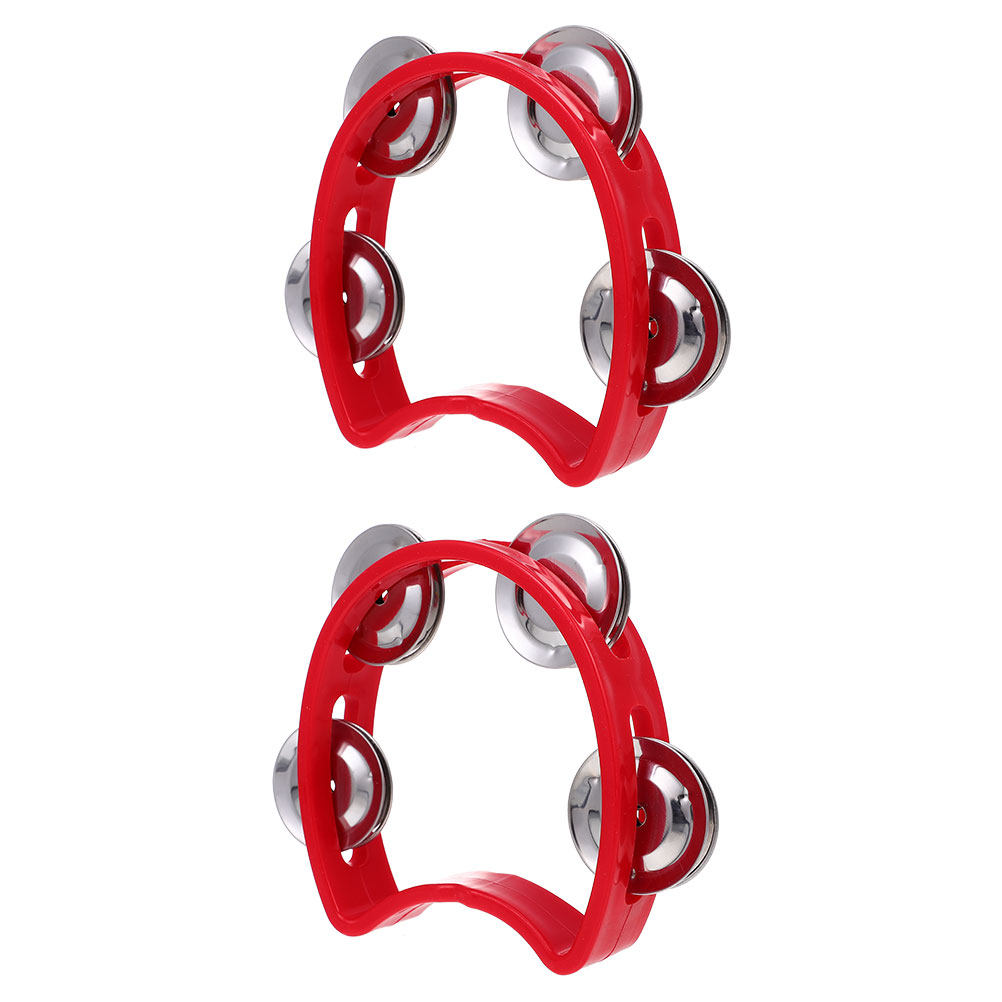 2Pcs Hand Shaking Tambourines  - A Musical Instrument You Shake recension och pris