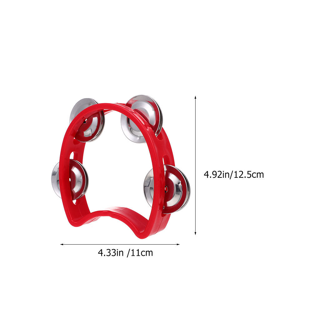 2Pcs Hand Shaking Tambourines  - A Musical Instrument You Shake recension och pris