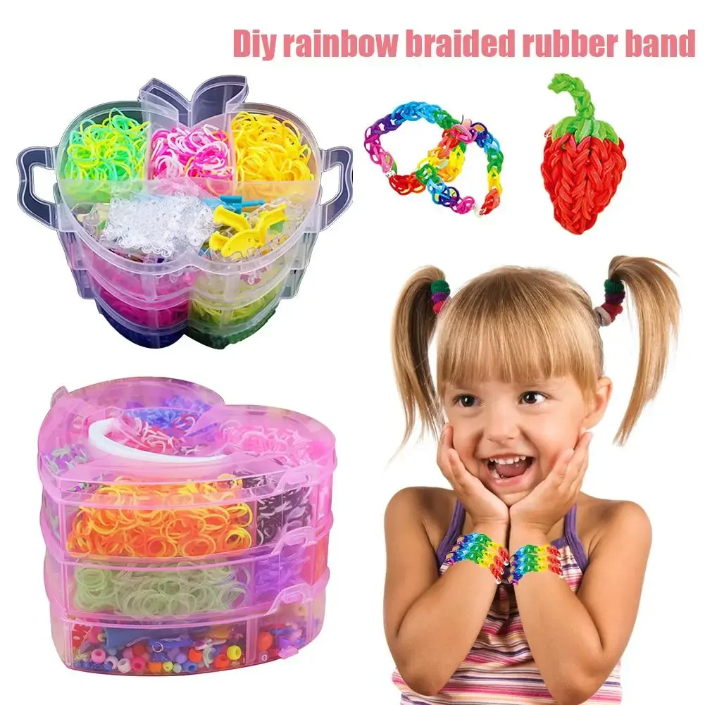 Rubber Bands Weaving Set DIY T - Musical Instrument Jewelry recension och pris