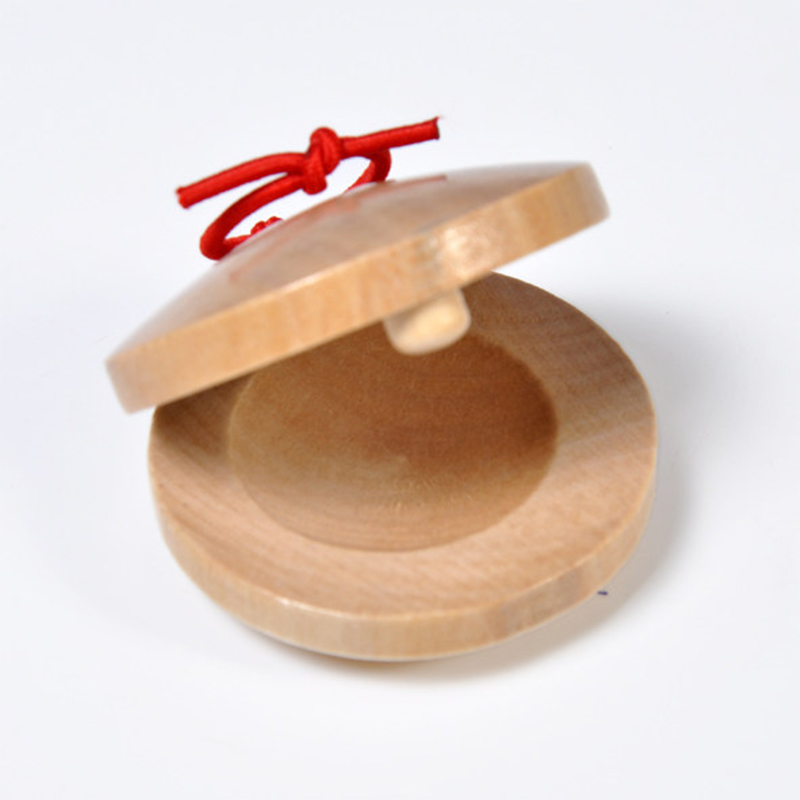 （NEW）1pc Wooden Castanets Wood - Castanet Flamenco recension och pris