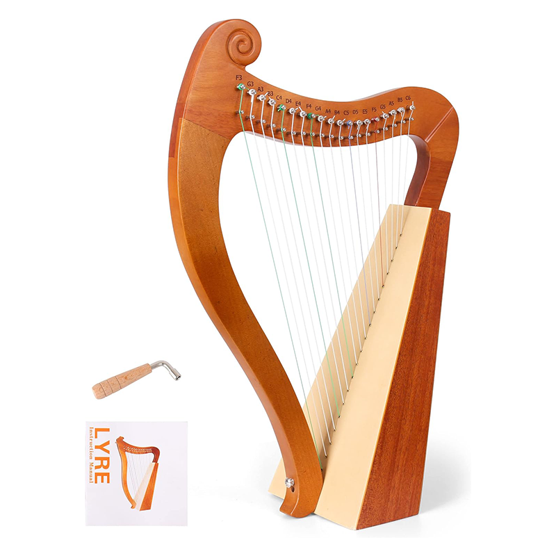 15 19 String Mini Harp Lyre Pi - Musical Instrument Lyre recension och pris