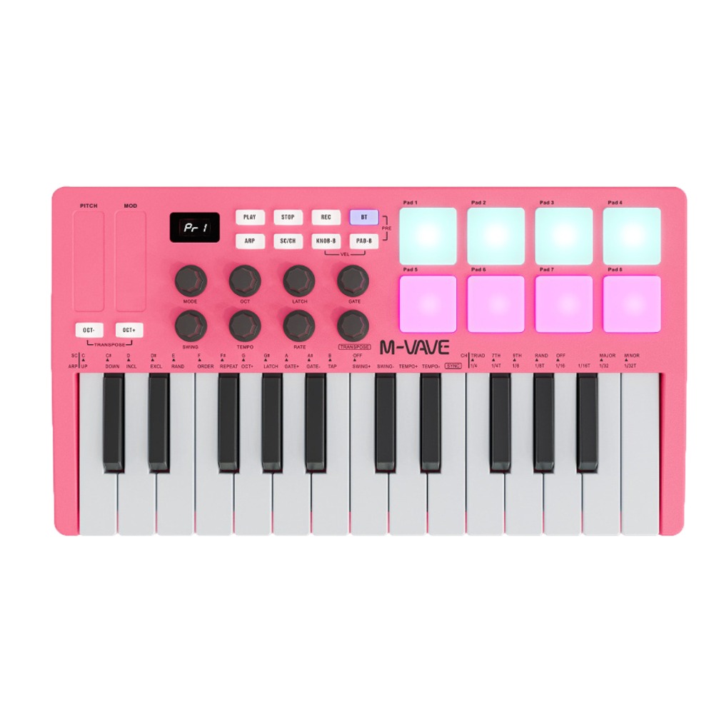M-VAVE MIDI 25-Key USB MIDI Ke - Musical Instruments Names recension och pris