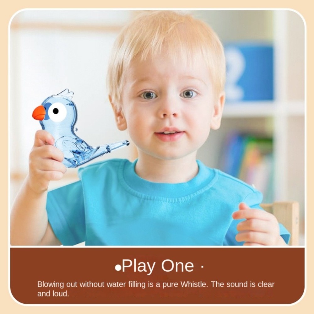 Cartoon Water Bird Whistle wit - Musical Instrument You Squeeze recension och pris