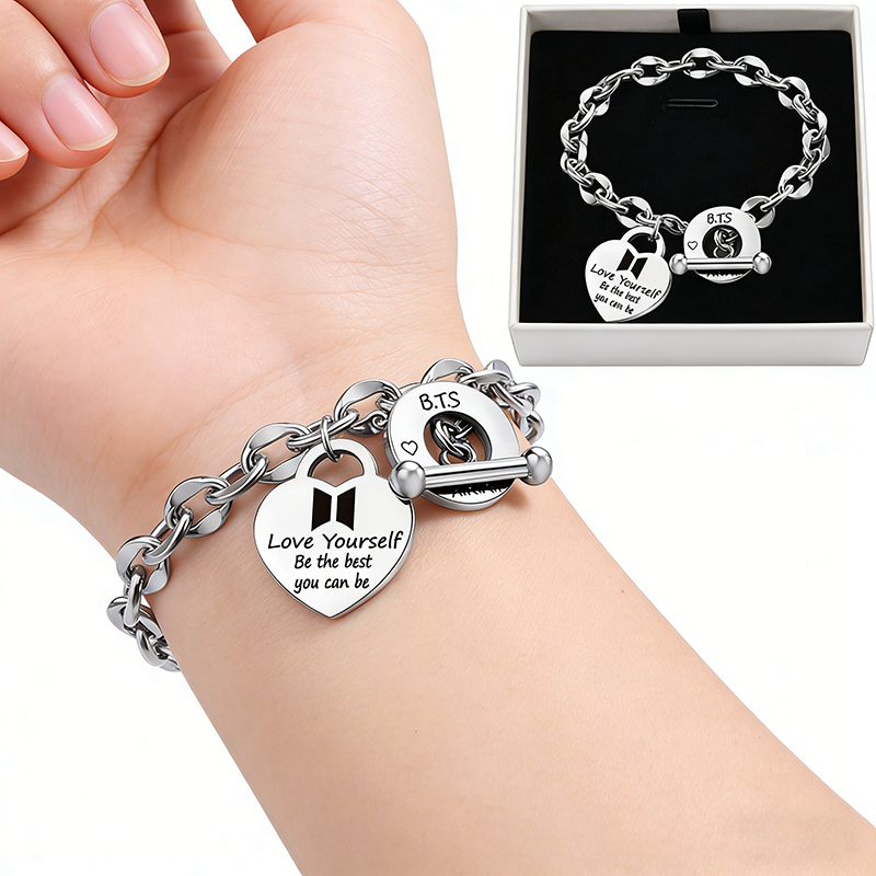 HOT SKZOO STRAY KIDS Fashion V - Musical Instrument Jewelry recension och pris