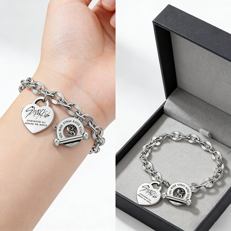 HOT SKZOO STRAY KIDS Fashion V - Musical Instrument Jewelry recension och pris