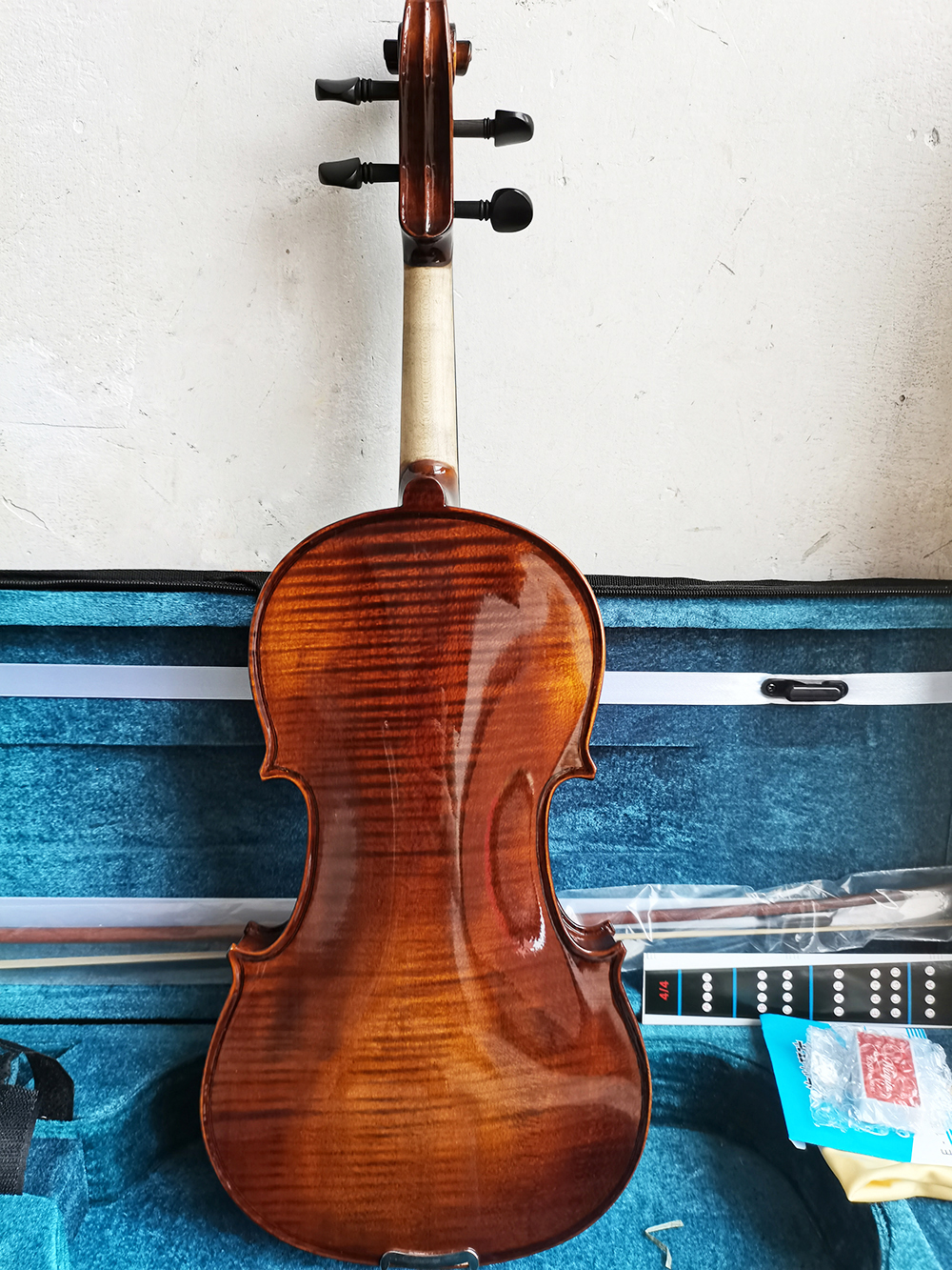brown handmade violin 4/4 Retr - Musical Instrument Veena recension och pris