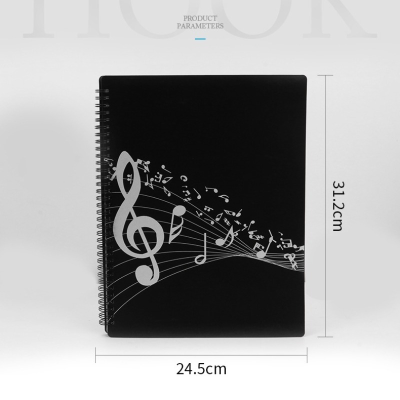 Flexible 40 Pages Piano Music  - Musical Instruments Names recension och pris