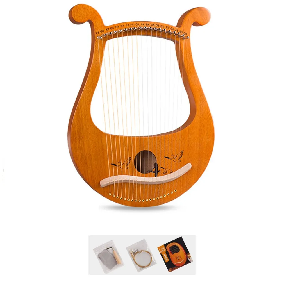 High Quality 19 String Lyre Ha - Musical Instrument Lyre recension och pris